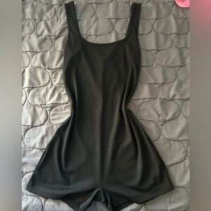 shorts with tank top bodysuit great for the summer One Piece